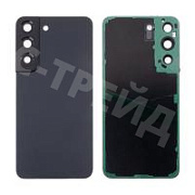 Задняя крышка для Samsung Galaxy S22 (S901B) Черный - Премиум