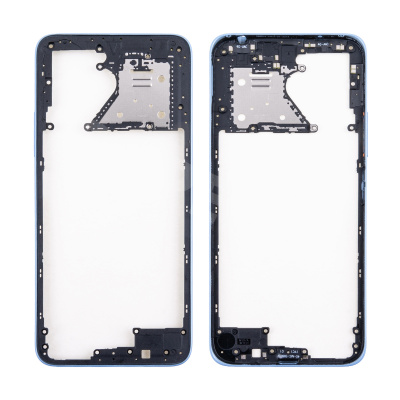 Средняя часть для Xiaomi Redmi 12 4G (23053RN02Y) Голубой