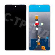 Дисплей для Tecno Pova 5 Pro 5G (LH8n) в сборе с тачскрином Черный - OR