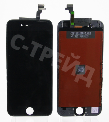 Дисплей для iPhone 6 в сборе с тачскрином Черный - Оптима