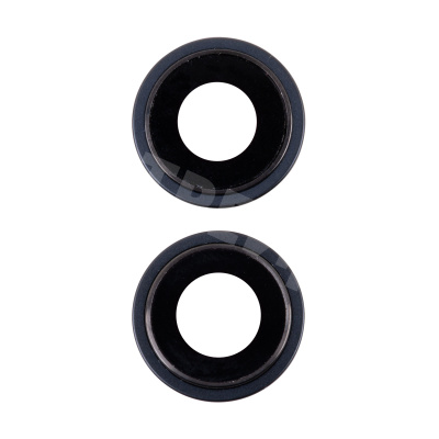 Стекло камеры для iPhone 15/15 Plus (комплект 2 шт.) Черный