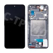 Дисплей для Xiaomi 13 (2211133C) модуль с рамкой Черный - OR (SP)