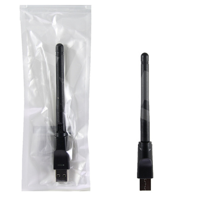 USB Wi-Fi адаптер (2,4 GHz) (тех.упак.) Черный