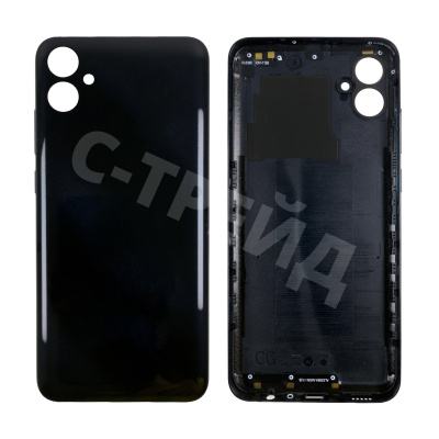 Задняя крышка для Samsung Galaxy A04e (A042F) Черный