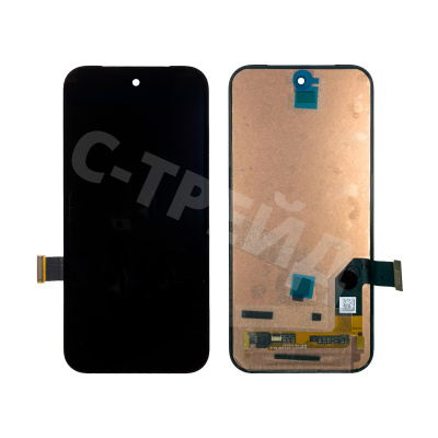 Дисплей для Google Pixel 9a (GTF7P) в сборе с тачскрином Черный - OR