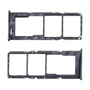 Держатель SIM для Samsung Galaxy A04s (A047F) Черный