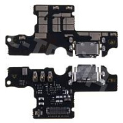 Шлейф для ZTE Blade 20 Smart плата на системный разъем/микрофон