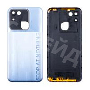 Задняя крышка для Tecno Spark Go 2022 (KG5m) Серебро