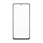 Стекло для переклейки Poco X3 NFC/X3 Pro/Mi 10T Lite (M2007J20CG) в сборе с OCA пленкой Черный - OR (Mitsubishi)