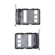 Держатель SIM для Huawei Nova Y72/Y72S/Y63 (MGA-LX3/GFY-LX1) Серебро