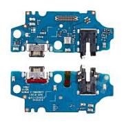 Шлейф для Samsung Galaxy A05s (A057F) плата системный разъем/разъем гарнитуры/микрофон - Премиум