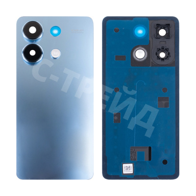 Задняя крышка для Xiaomi Redmi Note 13 4G (23129RAA4G/23124RA7EO/23129RA5FL) Синий - Премиум