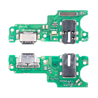 Шлейф для Vivo Y17s (V2310) плата на системный разъем/разъем гарнитуры/микрофон