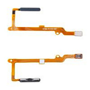 Шлейф для Huawei Honor X8a 4G/90 Lite (CRT-LX1/CRT-NX1) сканер отпечатка пальцев Черный