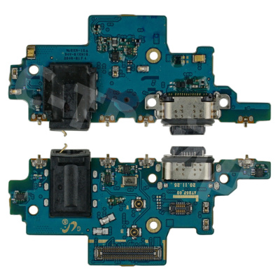 Шлейф для Samsung Galaxy A72 (A725F) плата системный разъем/разъем гарнитуры/микрофон