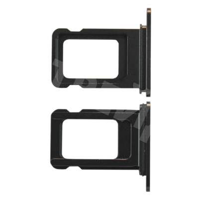 Держатель SIM для iPhone 12 Pro/12 Pro Max (A2407/A2411) Черный