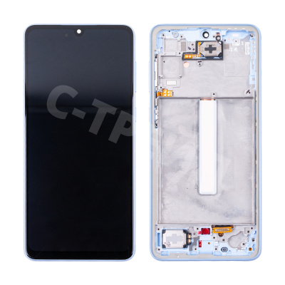 Дисплей для Samsung Galaxy A33 5G (A336B) модуль с рамкой Голубой - OR (SP)