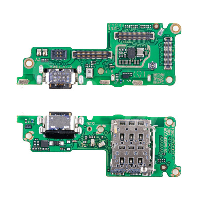 Шлейф для Tecno Camon 30 Premier 5G (CL9) плата на системный разъем/разъем SIM/микрофон