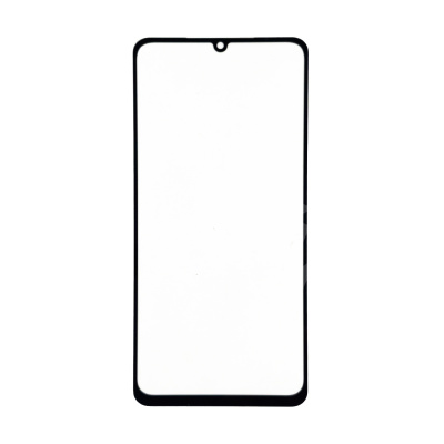 Стекло для переклейки Samsung Galaxy A06 (A065F) в сборе с OCA пленкой Черный - OR (Mitsubishi)