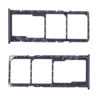 Держатель SIM для Realme Note 50 (RMX3834) Черный