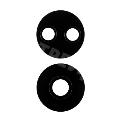 Стекло камеры для Huawei Honor X7a/X7a Plus (RKY-LX1) (комплект 2 шт.) Черный