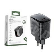 Сетевое зарядное устройство Type-C Acefast A112 (45W, PD, GaN) Черный