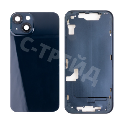 Корпус для iPhone 14 (1 Sim) Черный - Премиум