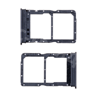 Держатель SIM для Huawei Honor X8a 4G/90 Lite (CRT-LX1/CRT-NX1) Черный