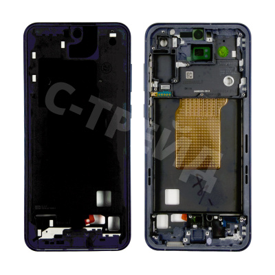 Рамка дисплея для Samsung Galaxy A55 5G (A556E) Синий (возможен дефект ЛКП)