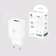 Сетевое зарядное устройство USB BC C43 (10W) Белый