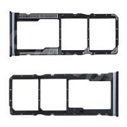 Держатель SIM для Xiaomi Redmi Note 8/8 2021 (M1908C3JC/M1908C3JGG) Черный