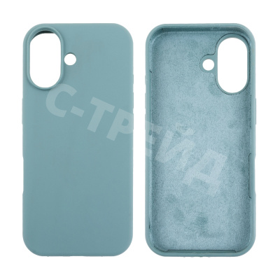 Чехол-накладка Soft Touch для iPhone 17 Морская волна