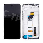 Дисплей для Xiaomi Redmi 10 2022 (22011119UY) модуль с рамкой Черный - OR