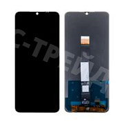 Дисплей для Xiaomi Redmi 10C/Poco C40 (220333QNY/220333QPG) в сборе с тачскрином Черный - Оптима