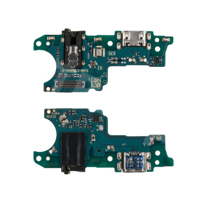 Шлейф для Samsung Galaxy A03 (A035F) плата системный разъем/разъем гарнитуры/микрофон