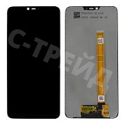 Дисплей для OPPO A3s/A5 (CPH1803/CPH1809) в сборе с тачскрином Черный - Оптима