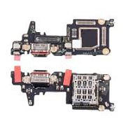 Шлейф для OnePlus 13R (CPH2645) плата системный разъем/разъем SIM/микрофон - Премиум