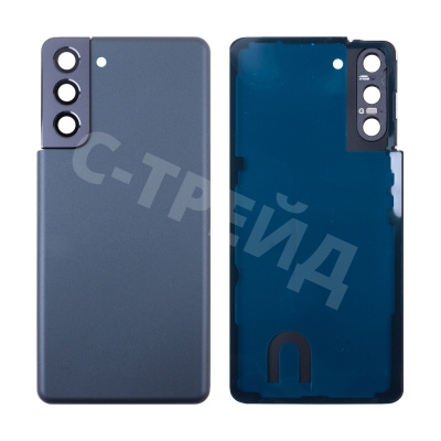 Задняя крышка для Samsung Galaxy S21 (G991B) Серый - Премиум