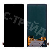 Дисплей для Xiaomi Poco F3/Mi 11i/K40/K40 Pro (M2012K11AG) в сборе с тачскрином Черный - (OLED)
