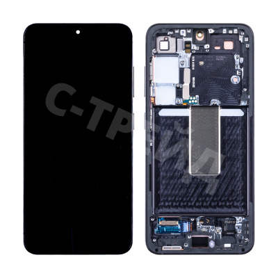 Дисплей для Samsung Galaxy S23 (S911B) модуль с рамкой Черный - OR (SP)