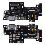 Шлейф для ZTE Blade V2020 Smart плата на системный разъем/разъем гарнитуры/микрофон