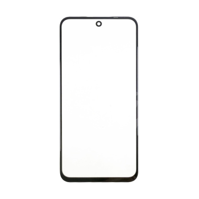 Стекло для переклейки Tecno Spark Go 1 (KL4) с OCA пленкой Черный - OR (Mitsubishi)