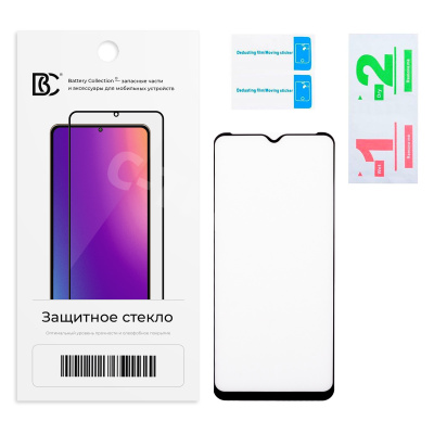 Защитное стекло "Премиум" для Tecno Spark 5 Air/Pouvoir 4 Черный