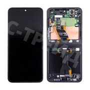 Дисплей для Samsung Galaxy Z Flip6 (F741B) модуль внутренний 6.7" Черный - OR (SP)