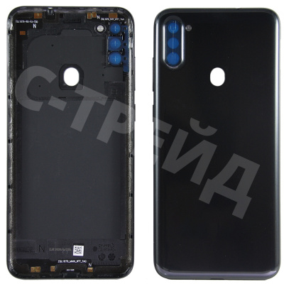 Задняя крышка для Samsung Galaxy M11 (M115F) Черный