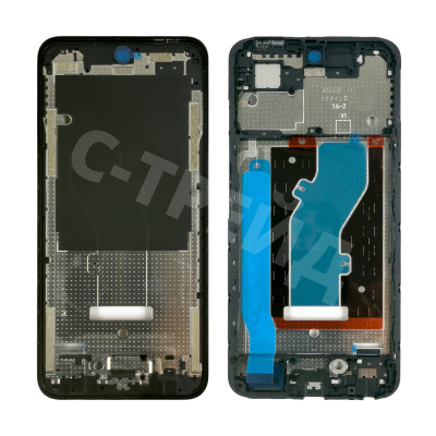 Рамка дисплея для Infinix Hot 50i (X6531) Черный (возможен дефект ЛКП)