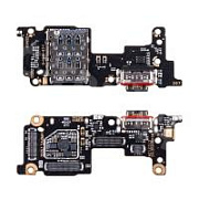 Шлейф для Xiaomi 12T/12T Pro (22071212AG/MZB0CE5RU) плата системный разъем/разъем SIM/микрофон