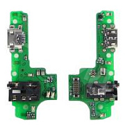 Шлейф для Samsung Galaxy A10s (A107F) плата системный разъем/разъем гарнитуры/микрофон