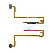 Шлейф для Huawei Honor X7c (ALT-LX1) сканер отпечатка пальцев Черный