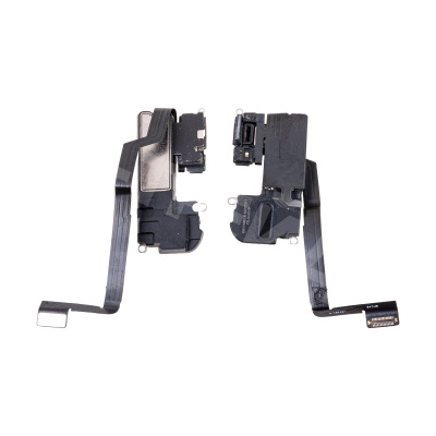 Шлейф для iPhone X (A1865/A1901) на сенсор/микрофон - Премиум